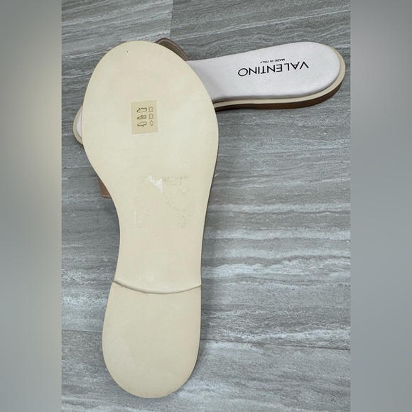 NEW! Valentino by Mario Valentino Bugola Slide Sandal in Copper Womens Size 8 - Picture 10 of 14